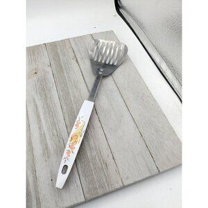 Vintage Stanley Kitchamajig Blender Small Slotted Spoon vegetable Handle 10 3/4"